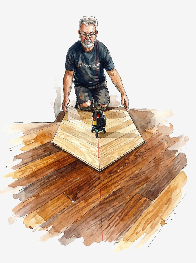 Posa e Installazione di Parquet, SPC e Laminati effetto legno